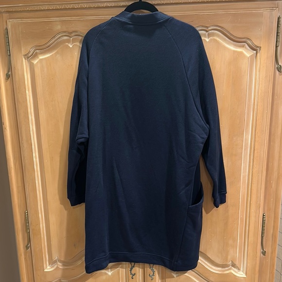 NWT Nike Navy Blue Open Cardigan - Picture 4 of 4
